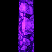 Llanite Que Sera Stone wand 89mm 75g in UV light - Rocks and Things Store