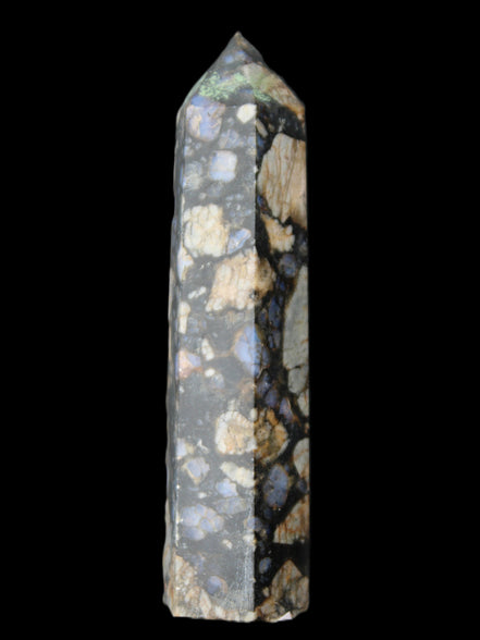 Llanite Que Sera Stone wand 89mm 75g in sunlight - Rocks and Things Store