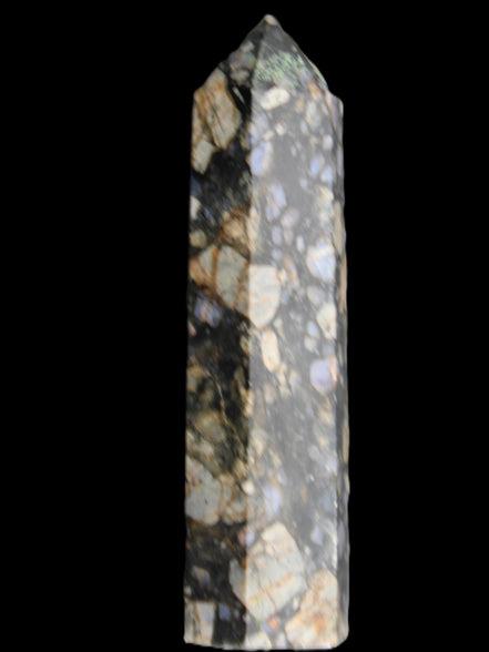 Llanite Que Sera Stone wand 89mm 75g in sunlight - Rocks and Things Store