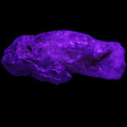 Fenster Golden Diamond Quartz with hydrocarbons & enhydros 33-50mm 10-14.3g in UV light - Rocks and Things Store