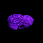 Fenster Golden Diamond Quartz with hydrocarbons & enhydros 33-50mm 10-14.3g in UV light - Rocks and Things Store