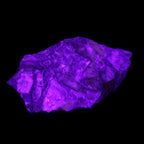 Pietersite natural stone from Namibia 52*31mm 16g in UV light