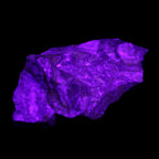 Pietersite natural stone from Namibia 52*31mm 16g in UV light