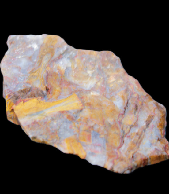 Pietersite natural stone from Namibia 52*31mm 16g in sunlight - Rocks and Things Store