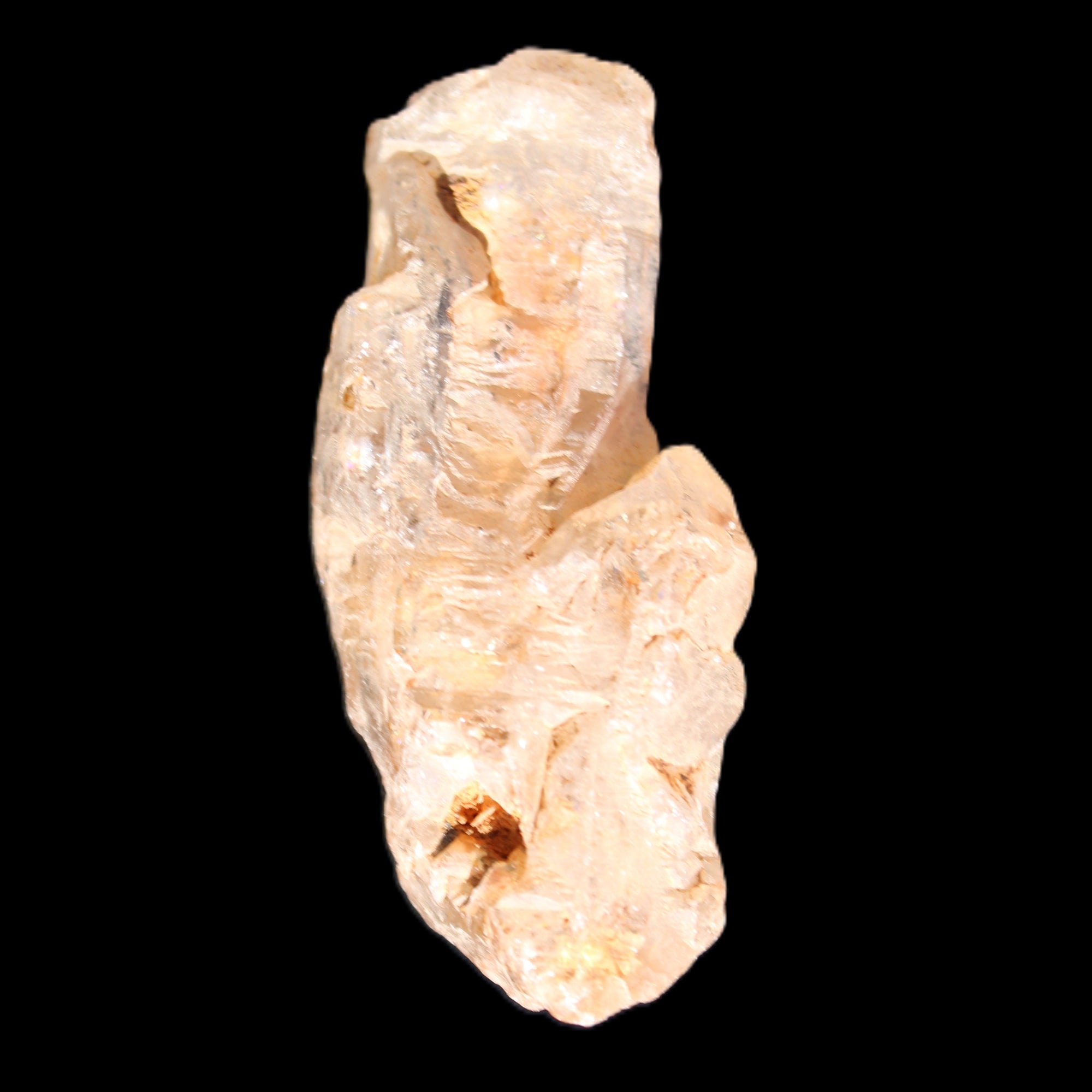 Fenster Golden Diamond Quartz with hydrocarbons & enhydros 33-50mm 10-14.3g