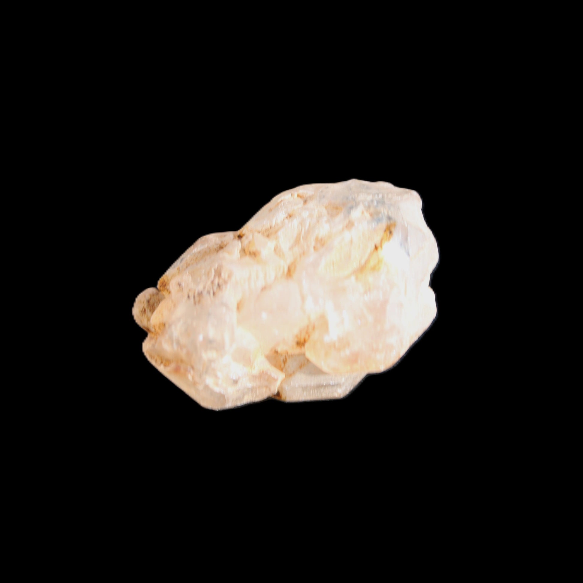 Fenster Golden Diamond Quartz with hydrocarbons & enhydros 33-50mm 10-14.3g in sunlight - Rocks and Things Store