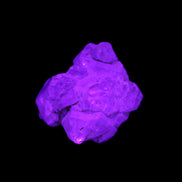 Fenster Golden Diamond Quartz with hydrocarbons & enhydros 23-30mm  8.9-11.4g in UV light -Rocks and Things Store