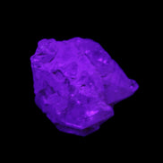Fenster Golden Diamond Quartz with hydrocarbons & enhydros 23-30mm  8.9-11.4g in UV light -Rocks and Things Store