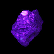 Fenster Golden Diamond Quartz with hydrocarbons & enhydros 23-30mm  8.9-11.4g in UV light -Rocks and Things Store