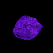 Fenster Golden Diamond Quartz with hydrocarbons & enhydros 23-30mm  8.9-11.4g in UV light -Rocks and Things Store