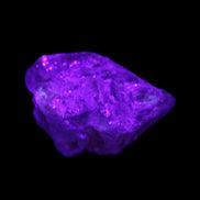 Fenster Golden Diamond Quartz with hydrocarbons & enhydros 23-30mm  8.9-11.4g in UV light -Rocks and Things Store