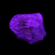 Fenster Golden Diamond Quartz with hydrocarbons & enhydros 23-30mm  8.9-11.4g in UV light -Rocks and Things Store