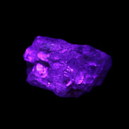 Fenster Golden Diamond Quartz with hydrocarbons & enhydros 23-30mm  8.9-11.4g in UV light -Rocks and Things Store