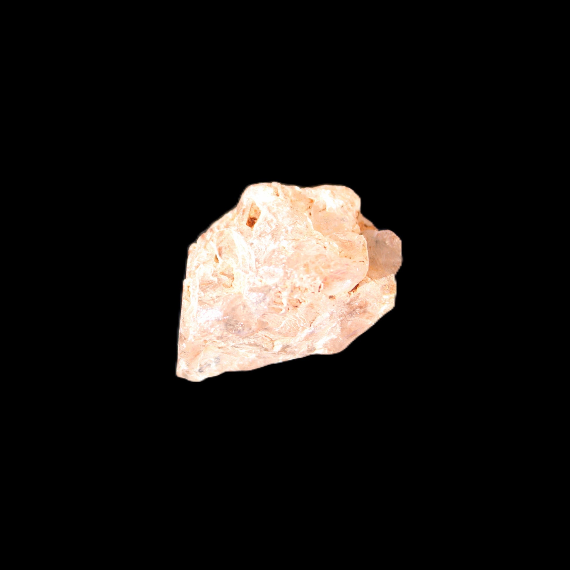 Fenster Golden Diamond Quartz with hydrocarbons & enhydros 23-30mm 8.9-11.4g in sunlight - Rocks and Things Store