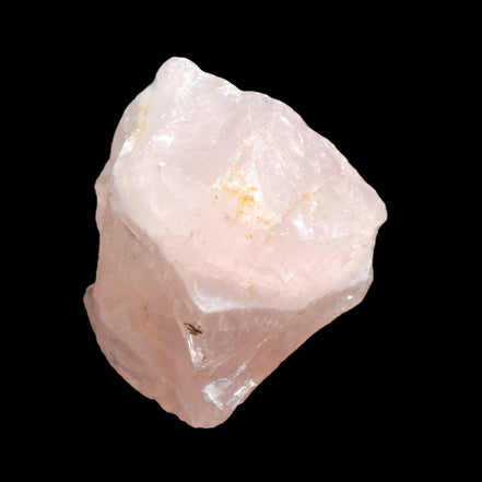 Natural Rose Quartz from Brazil 82*60*67mm 572g in sunlight - Rocks and Things Store