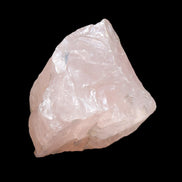 Natural Rose Quartz from Brazil 82*60*67mm 572g in sunlight - Rocks and Things Store