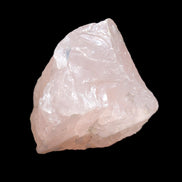 Natural Rose Quartz from Brazil 82*60*67mm 572g in sunlight - Rocks and Things Store