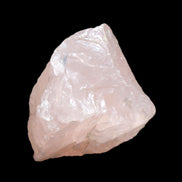 Natural Rose Quartz from Brazil 82*60*67mm 572g in sunlight - Rocks and Things Store