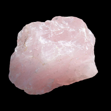 Natural Rose Quartz from Brazil 114*62*78mm 859g in sunlight - Rocks and Things Store