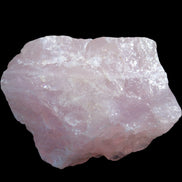 Natural Rose Quartz from Brazil 114*62*78mm 859g in sunlight - Rocks and Things Store