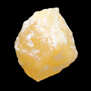 Natural Yellow Calcite crystal 37*21*41mm 43g in sunlight - Rocks and Things Store