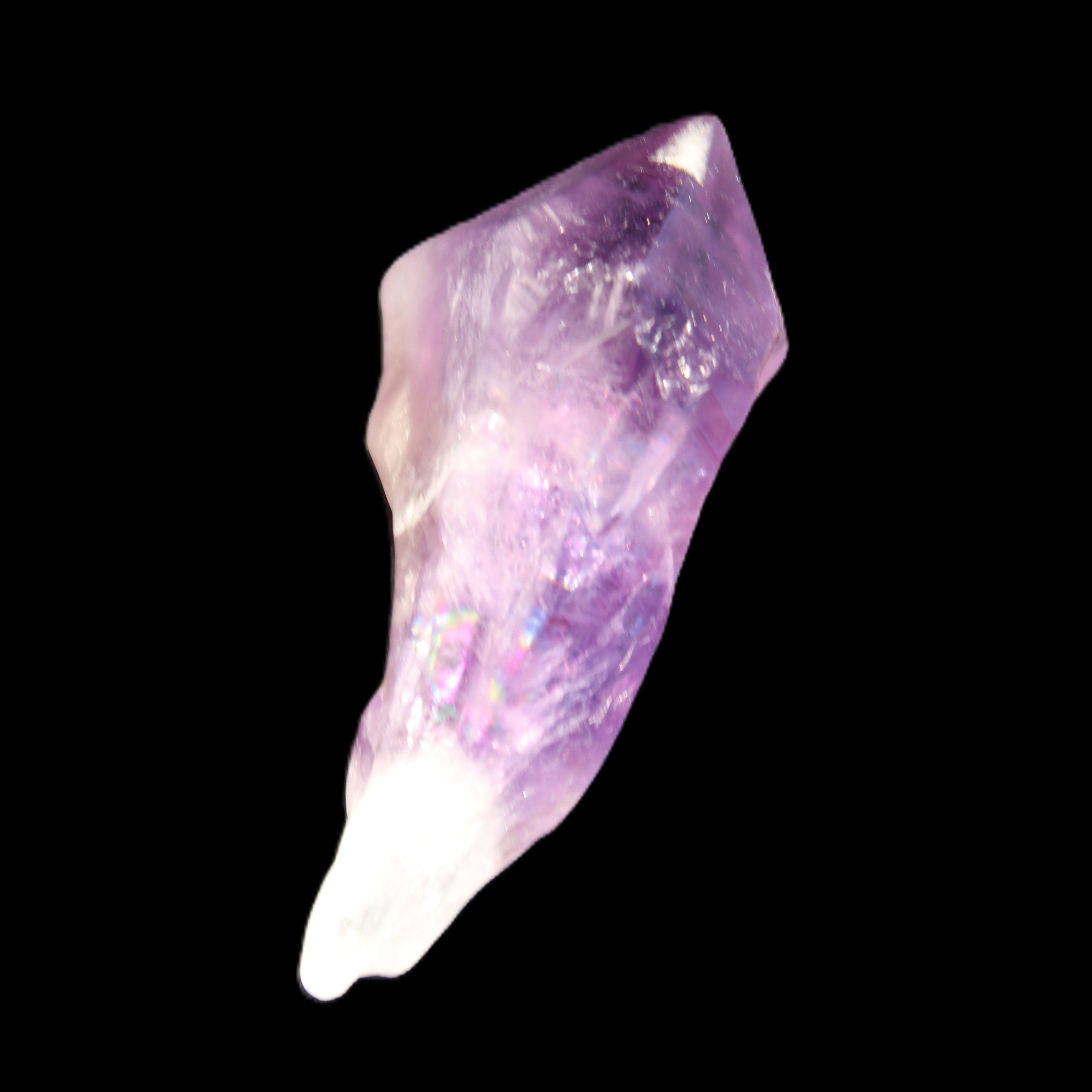 Polished Amethyst crystal 28*22*60mm 31.7g in sunlight - Rocks and Things Store