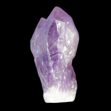 Amethyst polished elestial crystal 28*19*46mm 29g in sunlight - Rocks and Things Store
