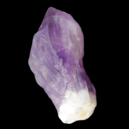 Amethyst polished elestial crystal 28*19*46mm 29g in sunlight - Rocks and Things Store
