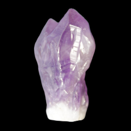 Amethyst polished elestial crystal 28*19*46mm 29g in sunlight - Rocks and Things Store