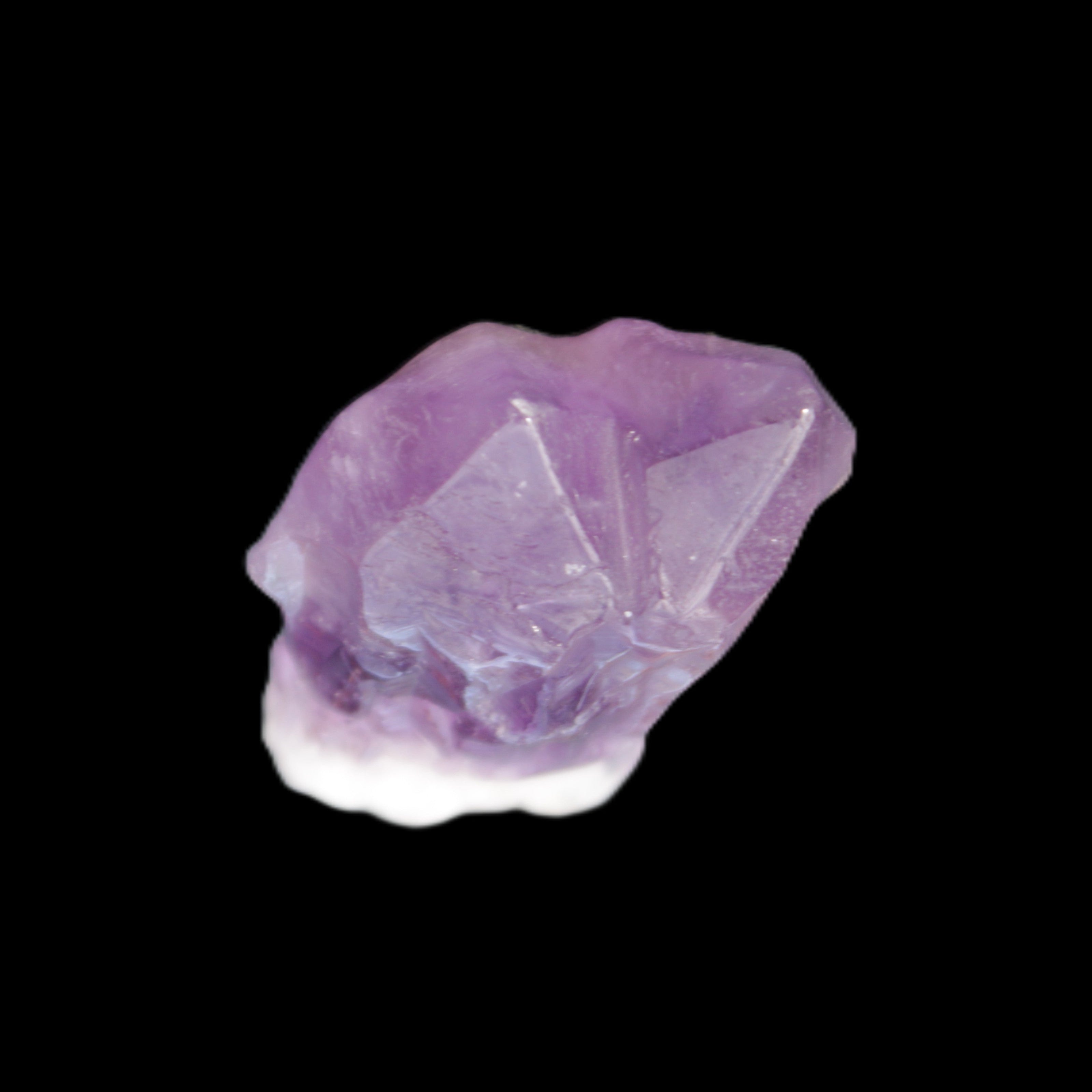 Amethyst polished elestial crystal 28*19*46mm 29g in sunlight - Rocks and Things Store