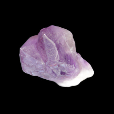 Amethyst polished elestial crystal 28*19*46mm 29g in sunlight - Rocks and Things Store