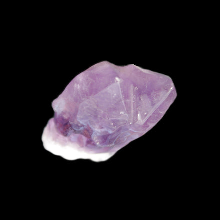 Amethyst polished elestial crystal 28*19*46mm 29g in sunlight - Rocks and Things Store