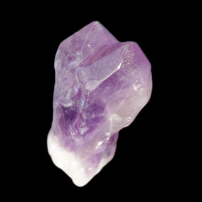 Amethyst polished elestial crystal 28*19*46mm 29g in sunlight - Rocks and Things Store