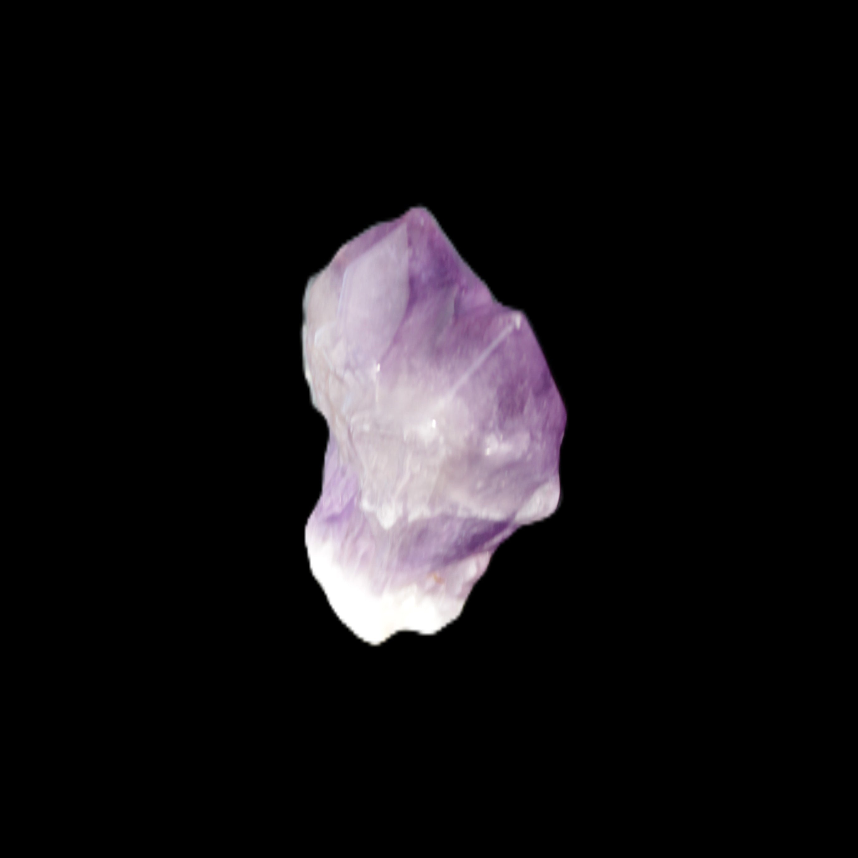 Amethyst polished elestial crystal 28*19*46mm 29g in sunlight - Rocks and Things Store