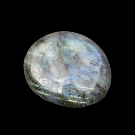 Labradorite polished palmstone 37*33*11mm 30g in sunlight - Rocks and Things Store