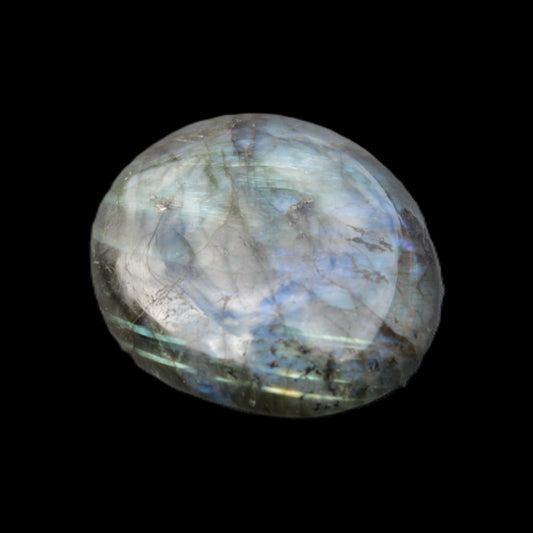 Labradorite polished palmstone 37*33*11mm 30g in sunlight - Rocks and Things Store