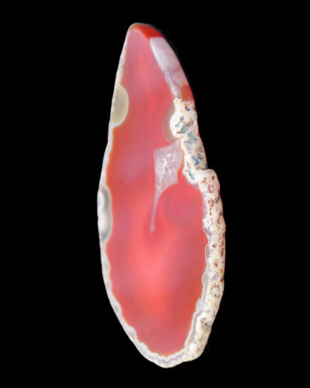 Agate slice 87*48*5mm 40g in sunlight - Rocks and Things Store