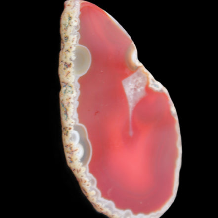 Agate slice 87*48*5mm 40g in sunlight - Rocks and Things Store