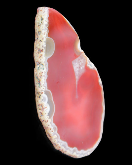 Agate slice 87*48*5mm 40g in sunlight - Rocks and Things Store