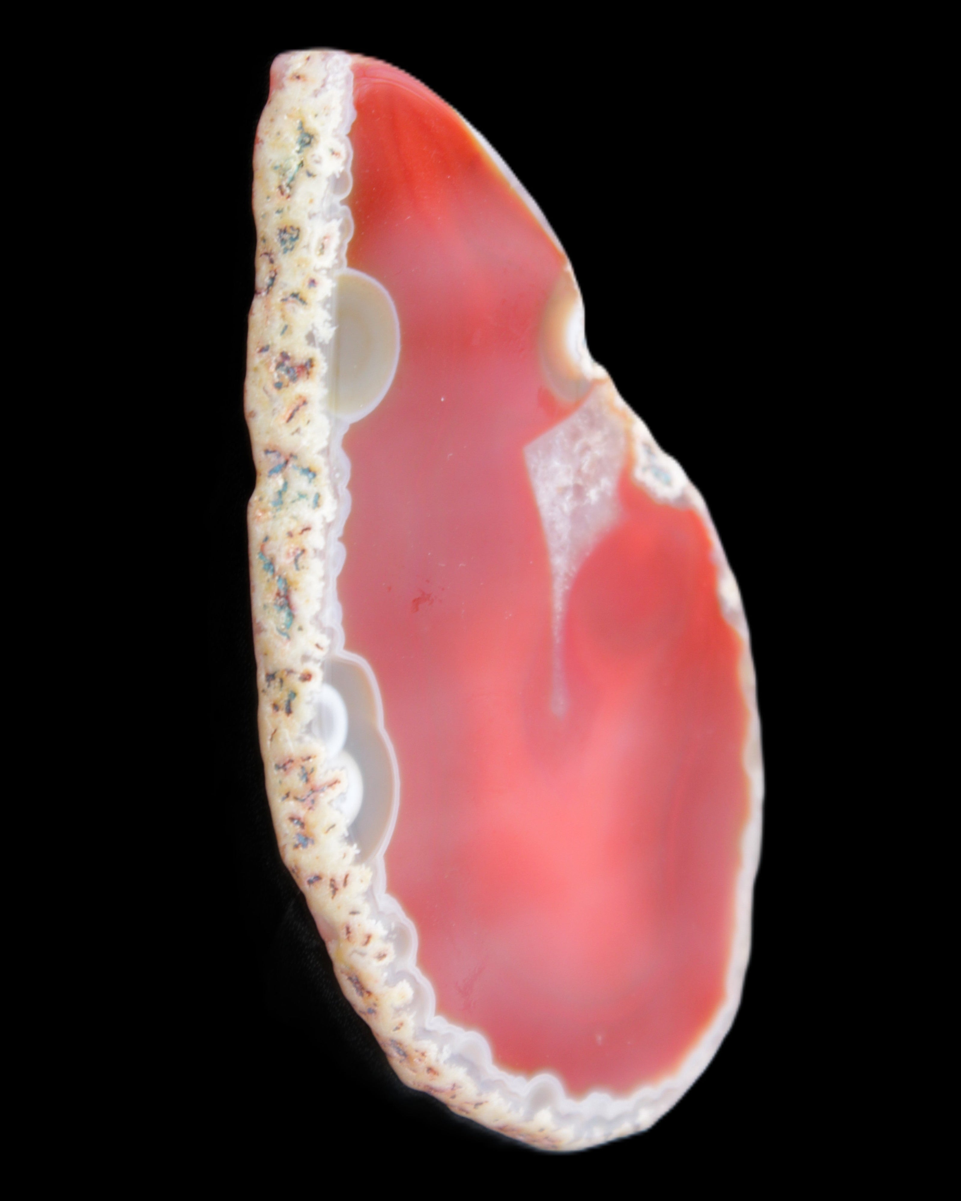 Agate slice 87*48*5mm 40g in sunlight - Rocks and Things Store