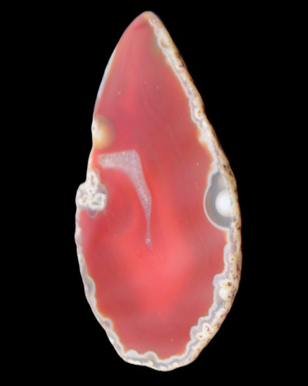Agate slice 87*48*5mm 40g in sunlight - Rocks and Things Store