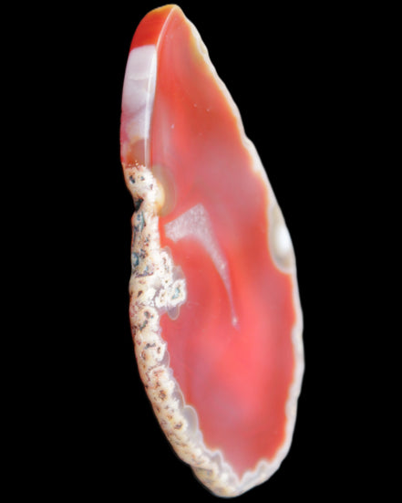 Agate slice 87*48*5mm 40g in sunlight - Rocks and Things Store