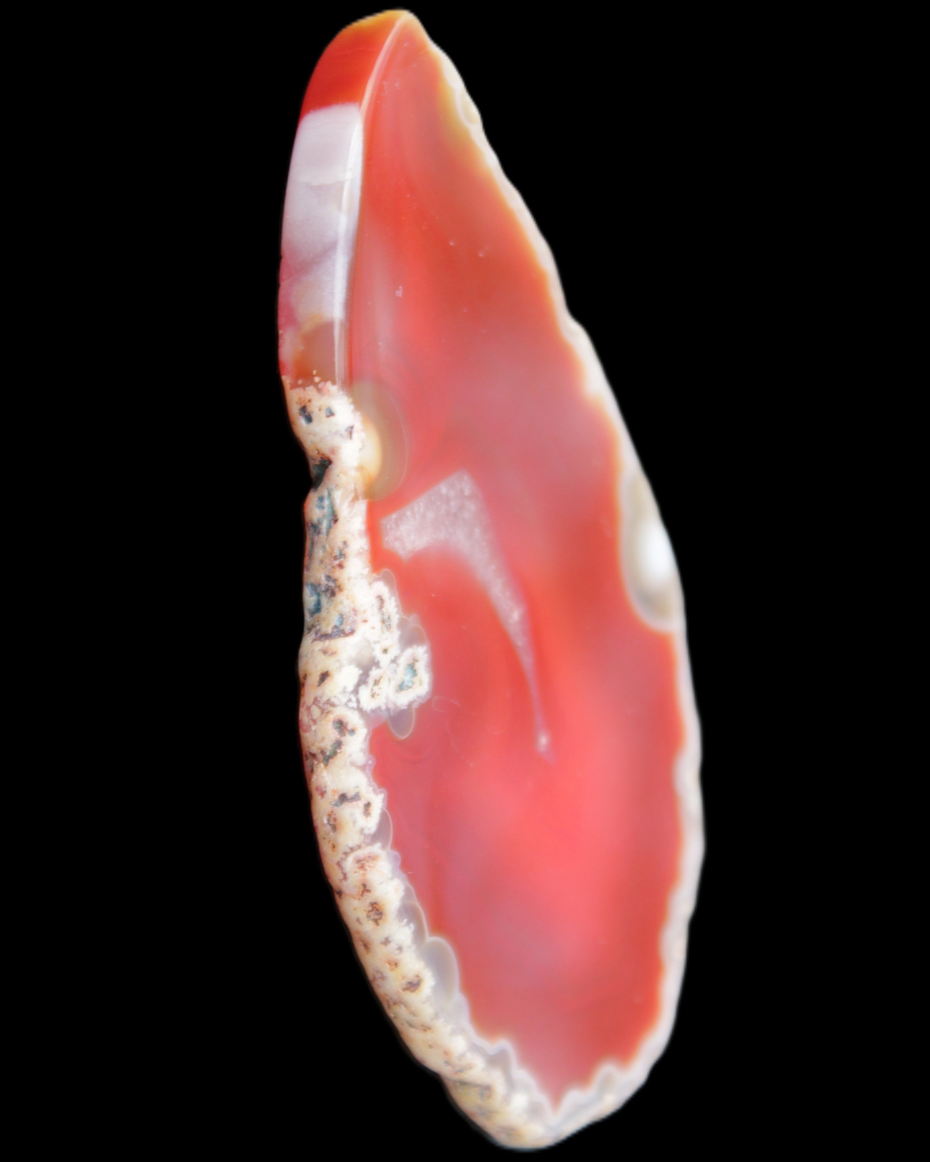 Agate slice 87*48*5mm 40g in sunlight - Rocks and Things Store