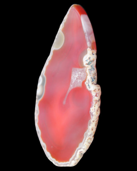 Agate slice 87*48*5mm 40g in sunlight - Rocks and Things Store