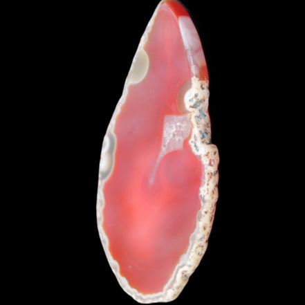 Agate slice 87*48*5mm 40g in sunlight - Rocks and Things Store