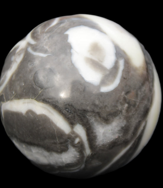 Thousand Eye Stone sphere 66mm 404g in sunlight - Rocks and Things Store