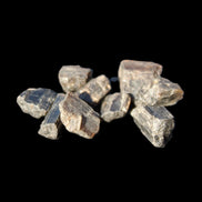 Tiny Black Tourmaline crystals 9-10g in sunlight - Rocks and Things Store