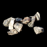 Tiny Black Tourmaline crystals 9-10g in sunlight - Rocks and Things Store