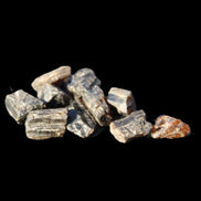 Tiny Black Tourmaline crystals 9-10g in sunlight - Rocks and Things Store