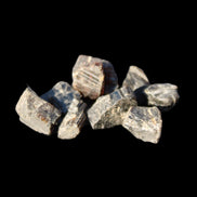 Tiny Black Tourmaline crystals 9-10g in sunlight - Rocks and Things Store